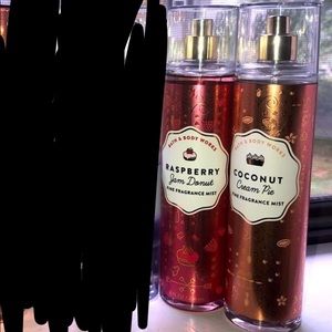 Bath and body works sprays